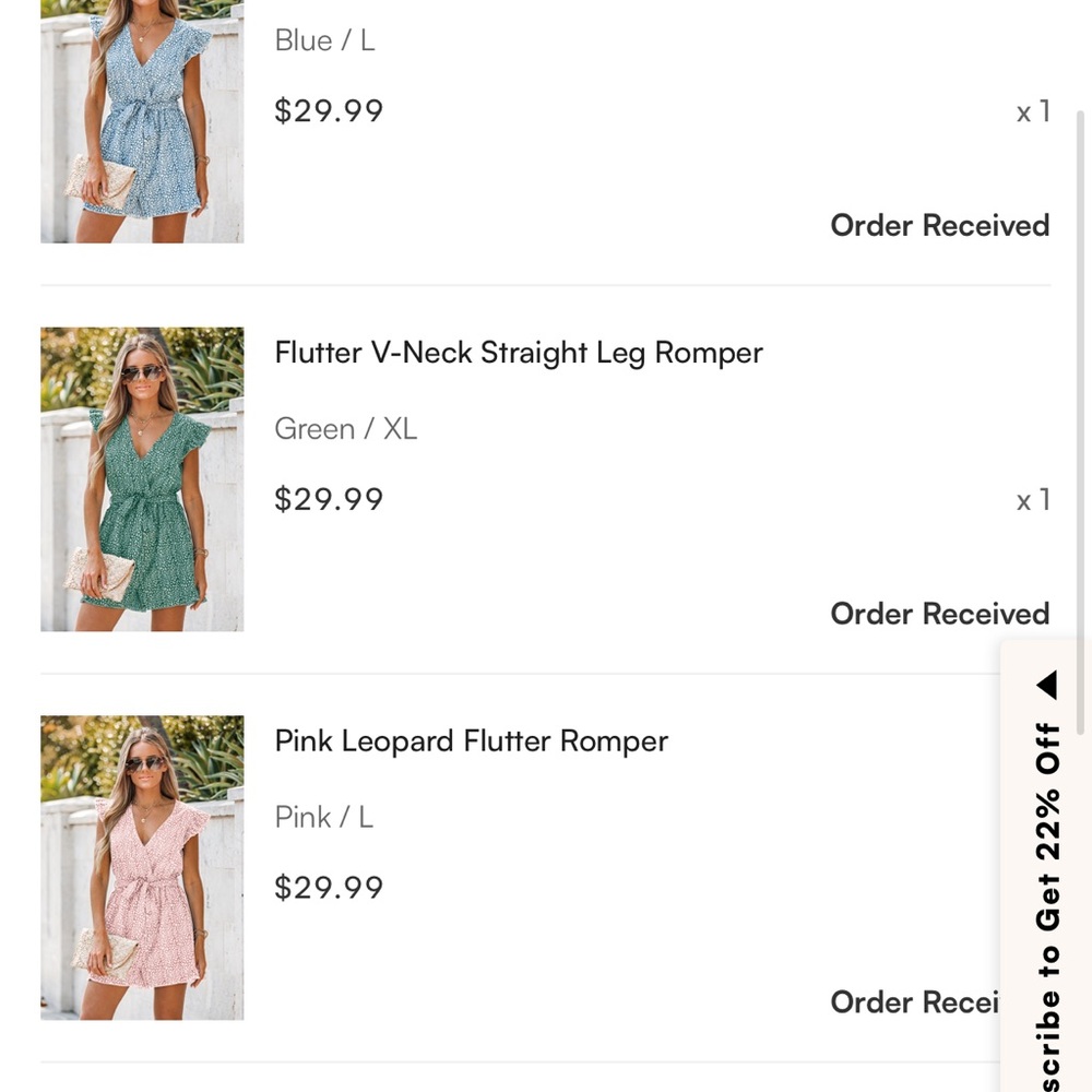 Cupshe Rompers and Dresses - Picture 2 of 7
